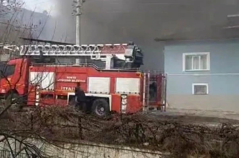 Akşehir’de müstakil evde yangın: 1 yaralı 