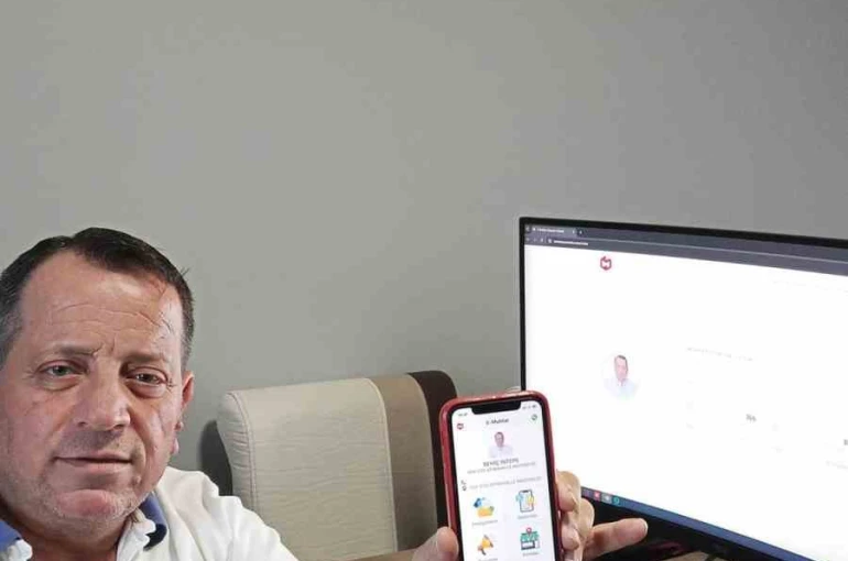 Alaplı’da tebligat mağduru muhtar, "E-Muhtar" uygulamasını hayata geçirdi 