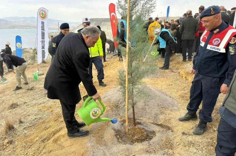 Ali Dağı’nın zirvesine 1111 fidan 