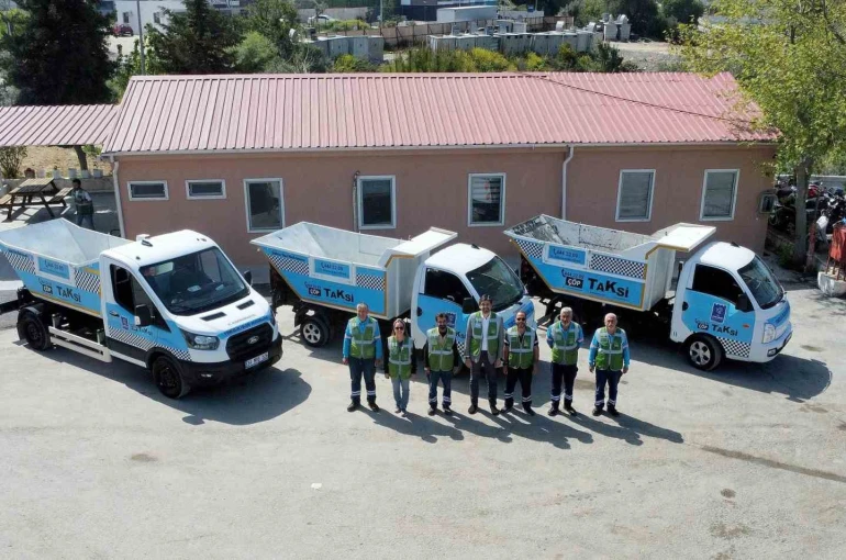 Alo Çöp Taksi’den’ kent hijyeni ve temizliğine önemli katkı: "Altı ayda 2 bin 806 ton çöp toplandı"