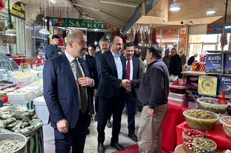 Altay, Kılca ve Yılmaz Akçeşme Kentsel Dönüşüm Alanı ve Kadınlar Pazarı’nı inceledi