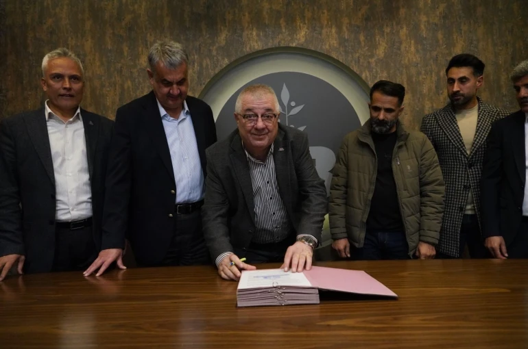 Altınoluk taziye ve kültür evi protokolü imzalandı 