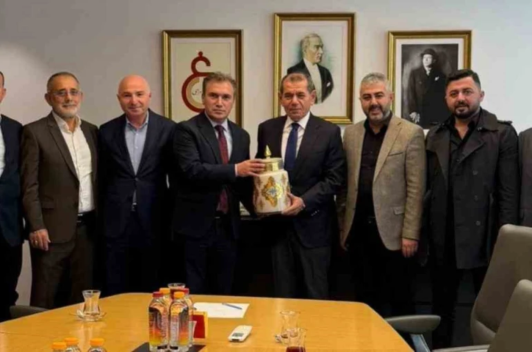 Alucra Kalkınma ve Eğitim Vakfı’ndan, Dursun Özbek’e ziyaret