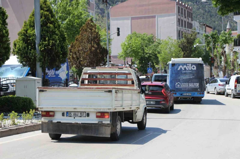 Amasya’da taşıt sayısı 166 bini geçti