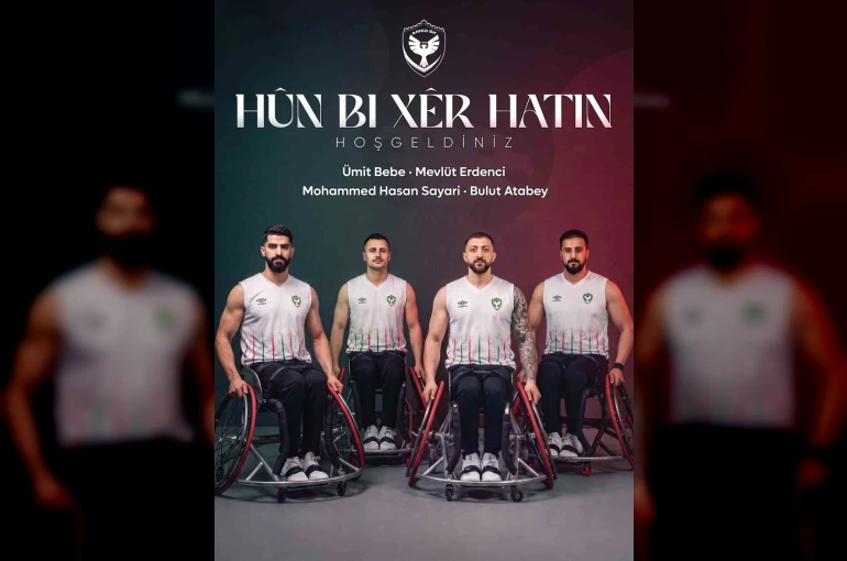 Amed Sportif Faaliyetler Engelsiz Basketbol Takımı’ndan 4 transfer