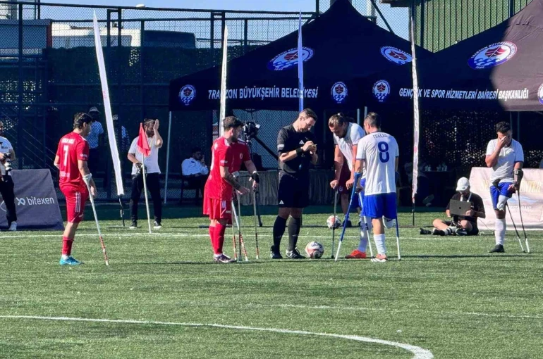Ampute Futbol Milli Takımı, İtalya’yı 5-0 mağlup etti 