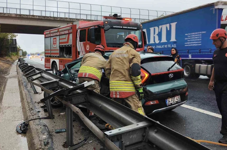 Anadolu otoyolunda kaza: 5 yaralı 