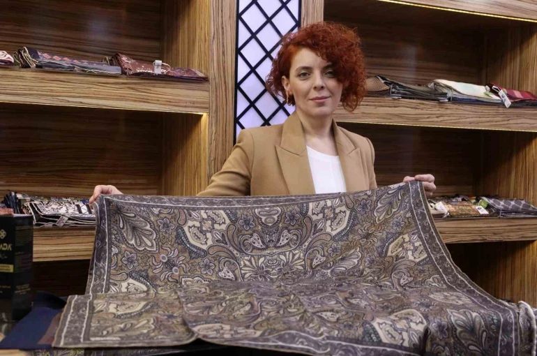 Anadolu’nun sembolleri eşarplarda dile geliyor 