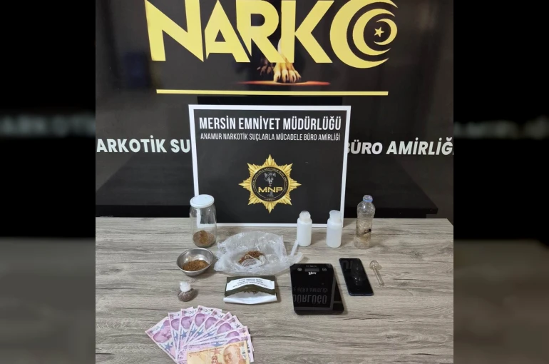 Anamur’da uyuşturucu operasyonu: 1 şüpheli tutuklandı