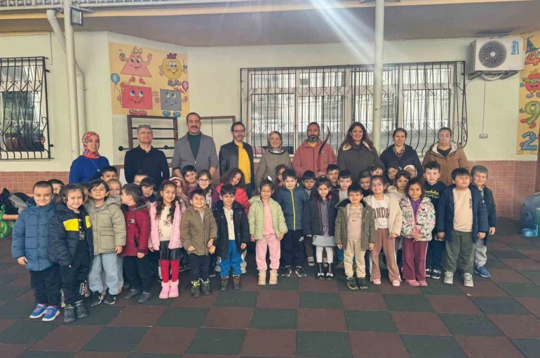 Anaokulu öğrencileri okçuluk kültürünü öğrendi 