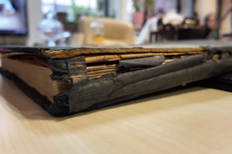 Ankara Adliyesi’nde 1926 yılına ait adli emanet defteri muhafaza altına alındı 