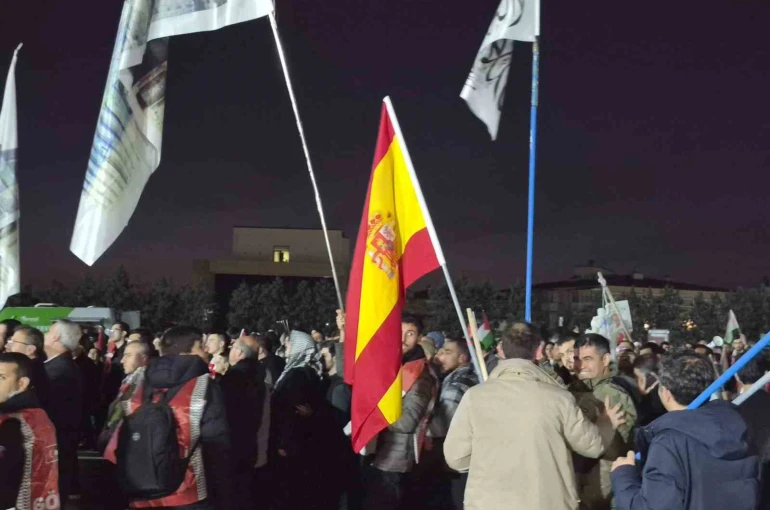 Ankara Filistin Dayanışma Platformu’ndan "Aksa’ya Sahip Çık" yürüyüşü 