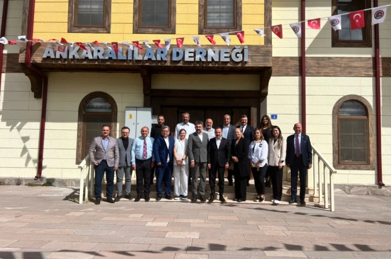 Ankara Kent Konseyi Başkanı Yılmaz’dan AHİD’e hayırlı olsun ziyareti 