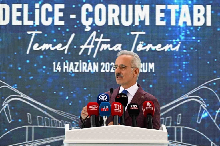 Ankara-Kırıkkale (Delice)-Samsun Hızlı Tren Hattı Çorum-Havza kesiminin ihalesi yapıldı 
