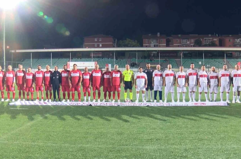 Ankara’da "19 Eylül Gaziler Günü Futbol Müsabakası" oynandı 