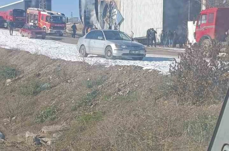 Ankara’da geri dönüşüm fabrikasında yangın 