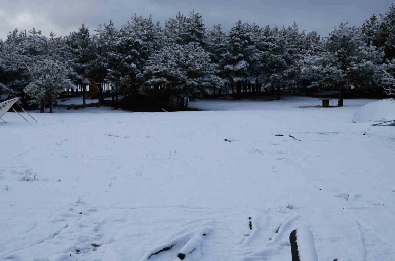 Ankara’da kar yağışı