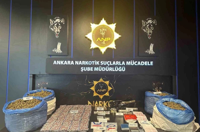 Ankara’da narkotik operasyonları: 107 gözaltı