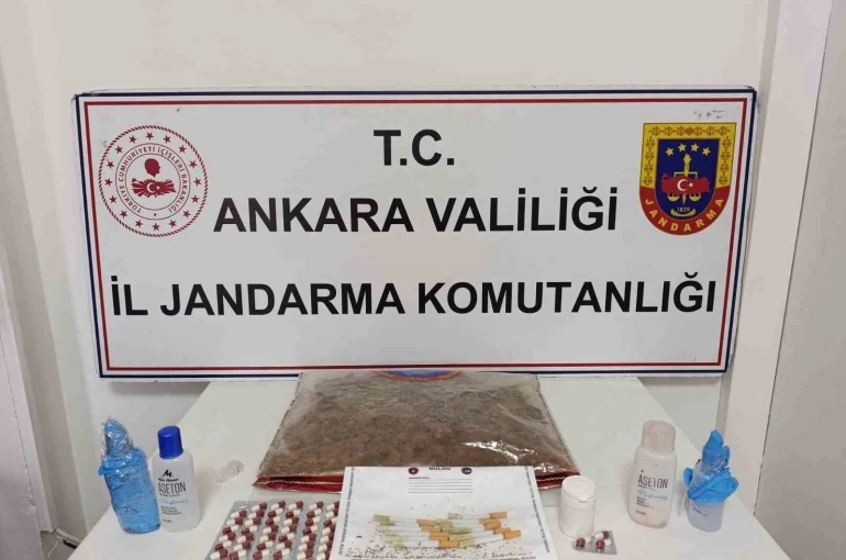 Ankara’da uyuşturucu operasyonu: 1 gözaltı