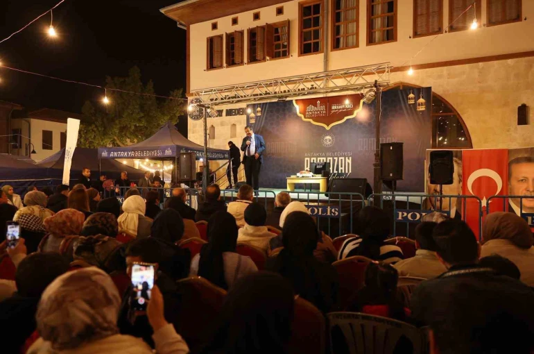Antakya’da Ramazan etkinlik alanı yoğun ilgi görüyor 