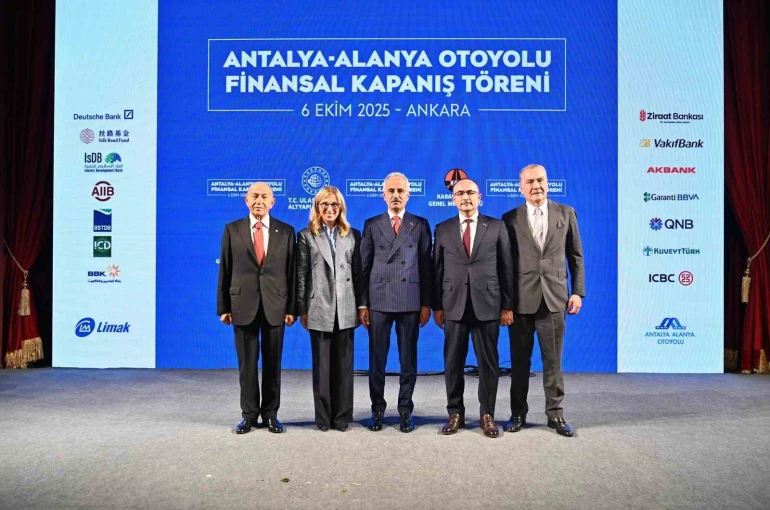 Antalya-Alanya Otoyolu’na uluslararası kaynaklardan sürdürülebilirlik bağlantılı finansman 