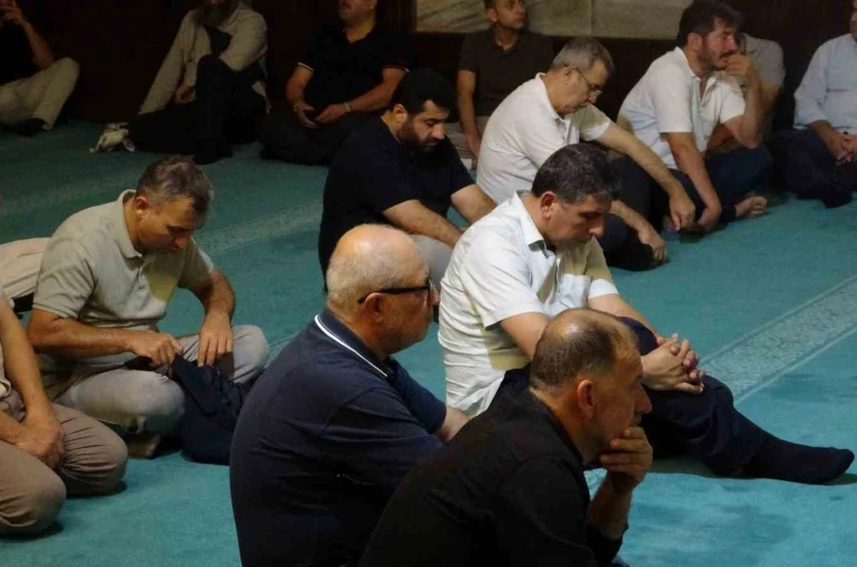 Antalya’da Gazze için dualar edildi 