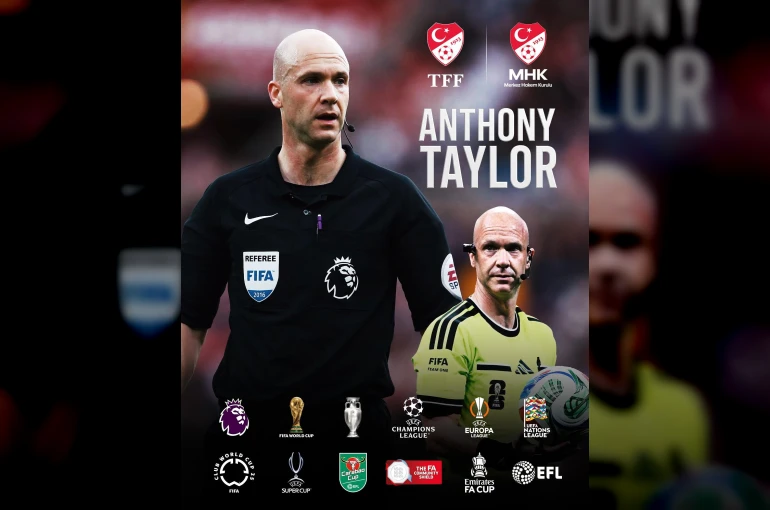 Anthony Taylor, MHK Elit Hakem Direktörü oldu