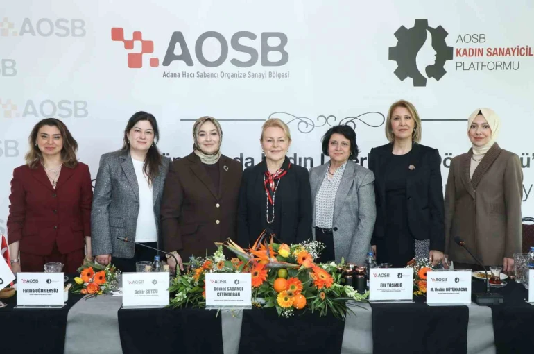 AOSB’de iş dünyasinda kadin liderliğinin dönüşümü konuşuldu 