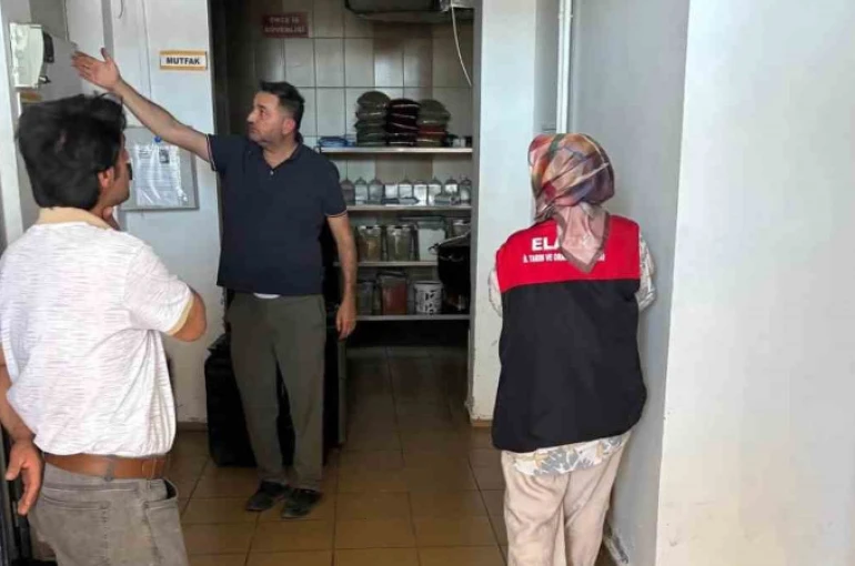 Arıcakta gıda üretim yerlerine denetim 