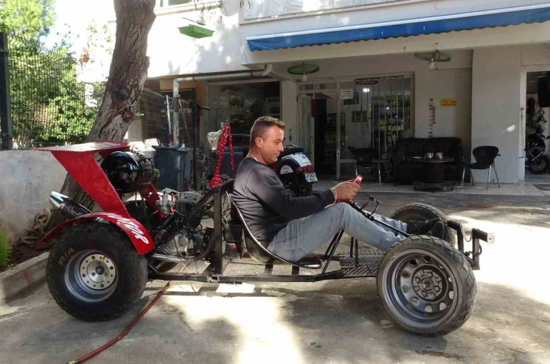 Arkadaşları ‘Yapamazsın’ dedi, hızı saatte 160 kilometreye ulaşan hayalini gerçekleştirdi 