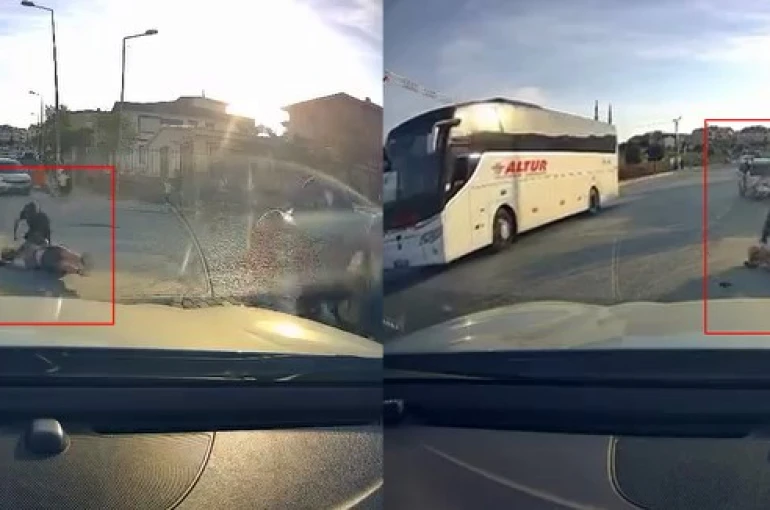 Arnavutköy’de okul çıkışında iki veli tartıştı, taraflardan biri diğerine yumruklarla saldırdı