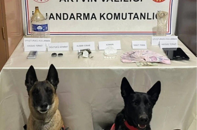 Artvin’de uyuşturucu operasyonu