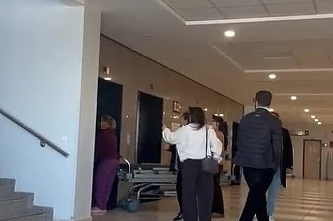 Asansör görevlisiyle hasta yakını arasında ’hasta asansörü’ tartışması 