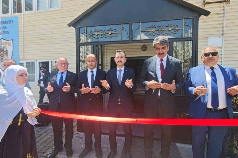 Aşkale’de hayat boyu öğrenme haftası sergisi açıldı 