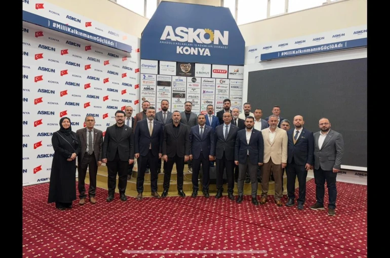 ASKON İç Anadolu Bölge Başkanları, Konya’da Toplandı