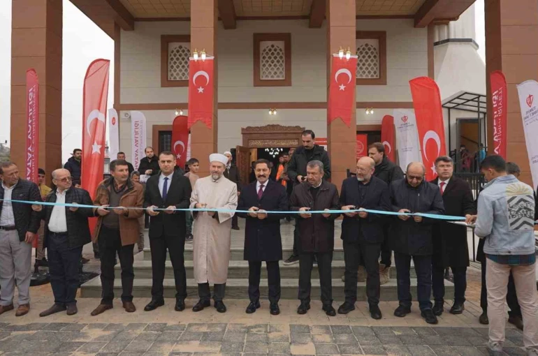 Asrın felaketinin ardından Hatay’da 119’uncu cami ibadete açıldı 