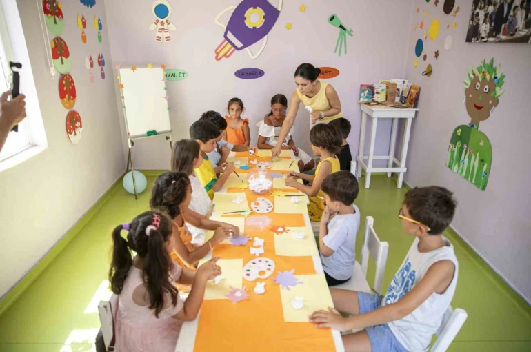 Atakent Çocuk Hobi Atölyesi ilgi görüyor 
