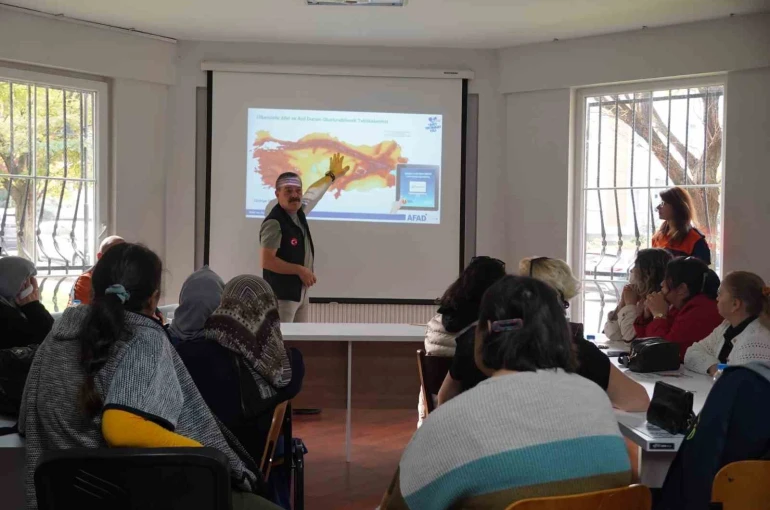 Atakum’da afet bilinçlendirme eğitimleri 