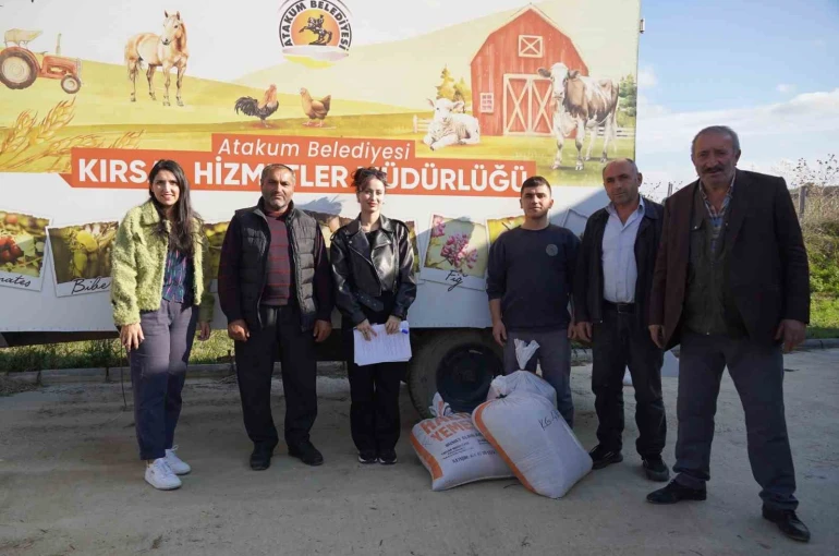 Atakumlu çiftçilere karakılçık buğdayı desteği 
