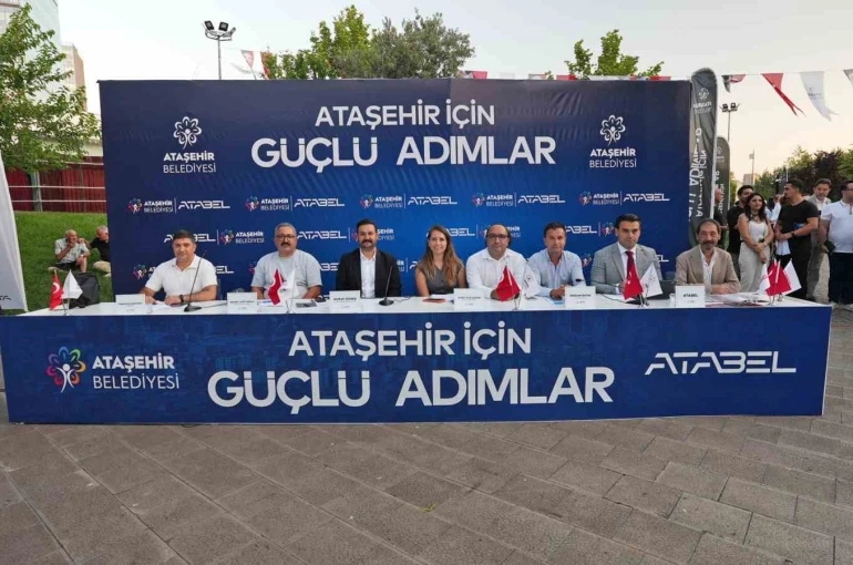 Ataşehir Belediyesi imar bilgilendirme toplantıları düzenliyor