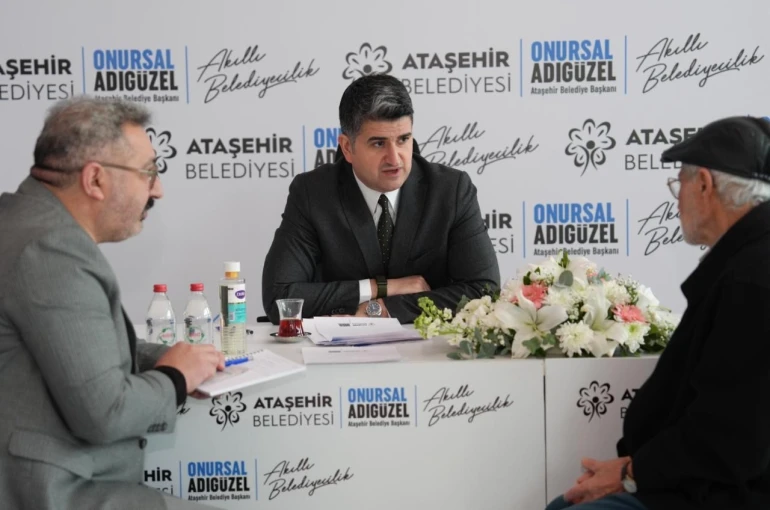 Ataşehir’de halk buluşmalarının altıncısı düzenlendi 