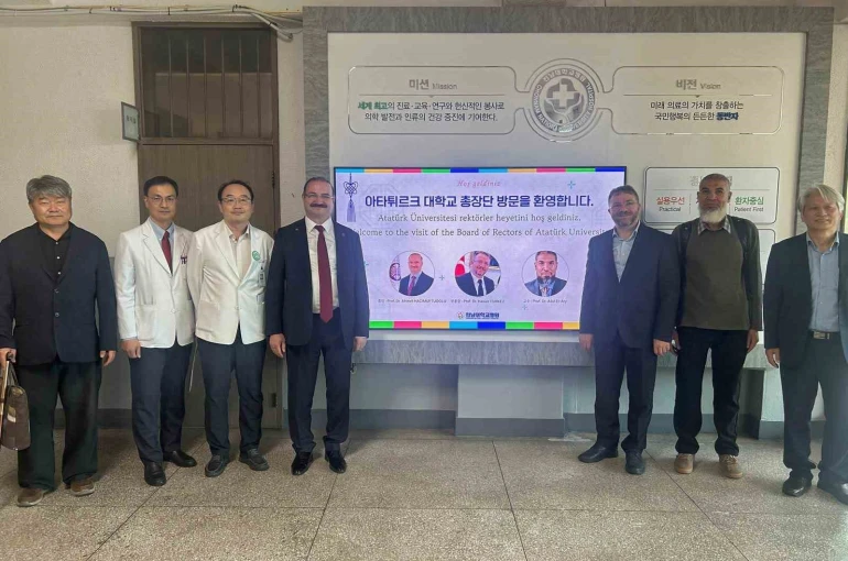 Atatürk Üniversitesinden Güney Kore’de stratejik iş birliği ziyaretleri 