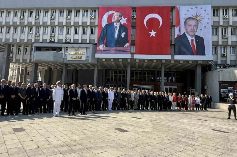 Atatürk’ün Zonguldak’a gelişinin 95. yıl dönümü kutlandı