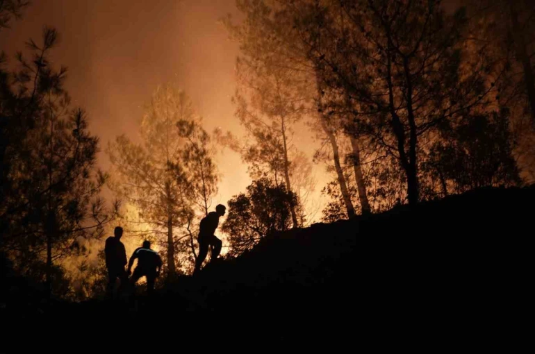 Ateş savaşçılarının yeşil vatan mücadelesi sürüyor 