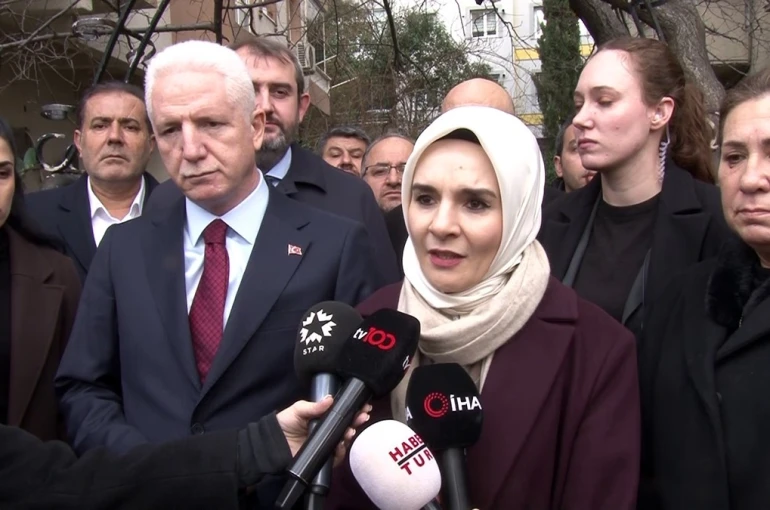 Atlas Çağlayan’ın ailesine taziye ziyaretinde bulunan Aile Bakanı Göktaş: "Ailenin acısını çok derinden paylaşıyoruz"