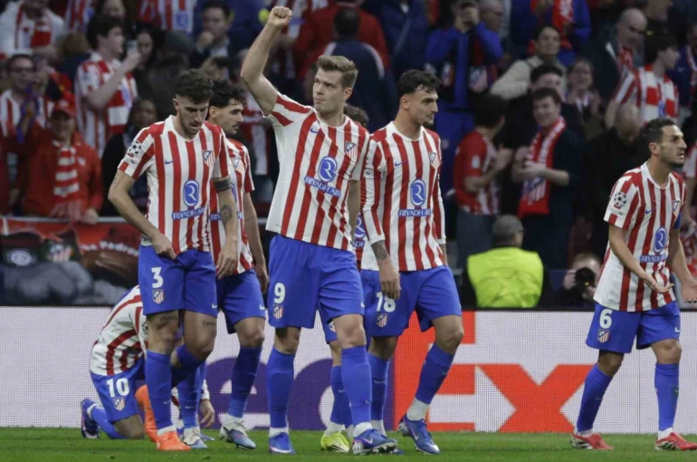 Atletico Madrid, Şampiyonlar Ligi’nde son 16 turuna yükseldi 