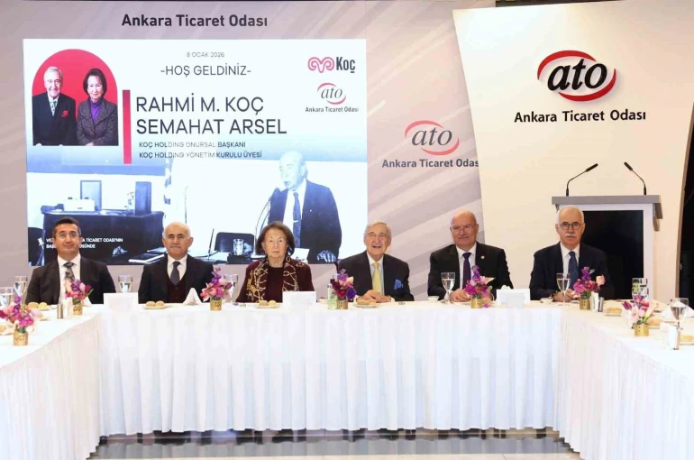 ATO Başkanı Baran: "Koç Holding’in Ankara’mıza ve ülkemize katkıları son derece değerli" 