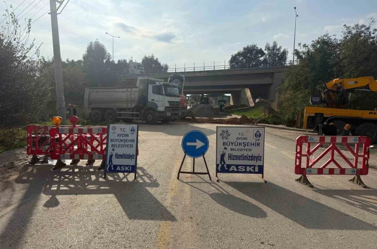 Aydın Büyükşehir Zeybek Mahallesi’nde alt yapı çalışması gerçekleştirdi 