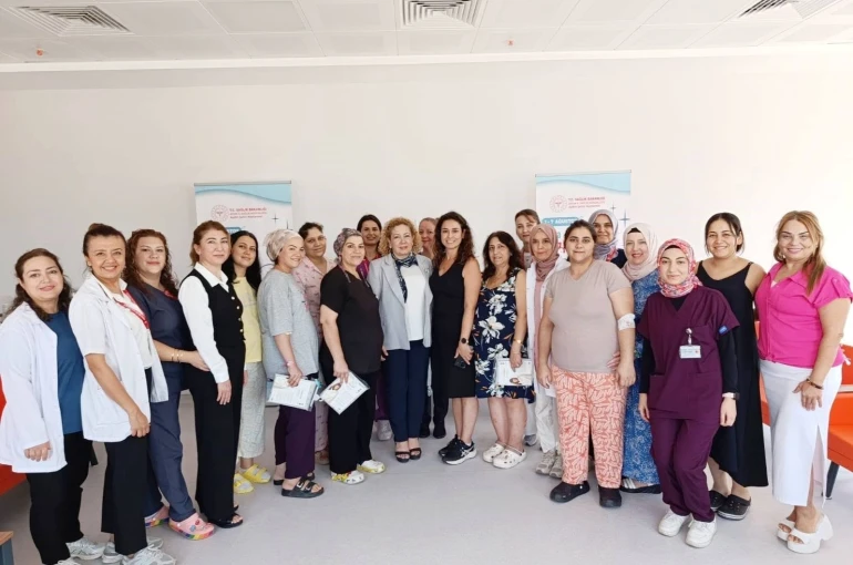 Aydın Şehir Hastanesi’nde anne ve bebek sağlığı için anlamlı buluşma