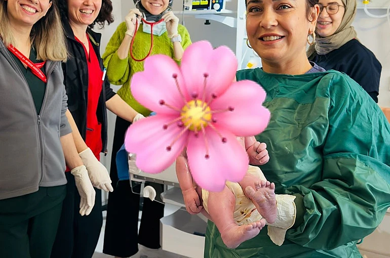 Aydın Şehir Hastanesi’nde ilk bebek dünyaya geldi 
